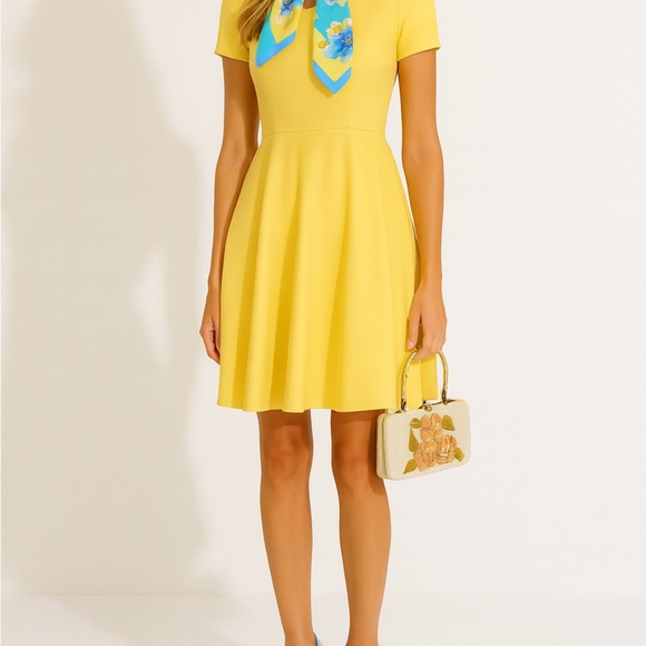 Vintage Midas of Miami White Wicker Beaded Purse with Velvet Flower Appliqué - Picture 12 of 12